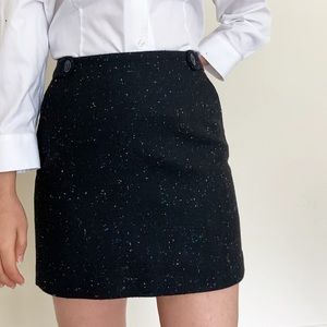 Outback Red terrazzo print mini skirt